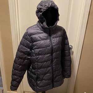 Eddie Bauer Blue Packable Jacket